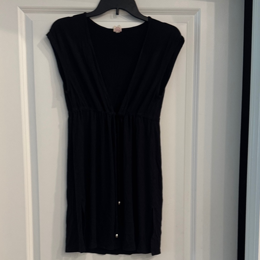 Merona Black Swim Coverup